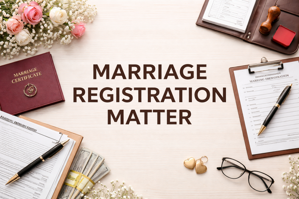 Marriage Registration Delays? Here’s How to Fix Issues Legally
